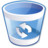 Trashcan empty Icon